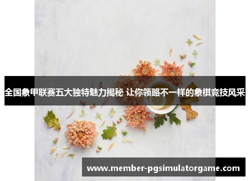 全国象甲联赛五大独特魅力揭秘 让你领略不一样的象棋竞技风采