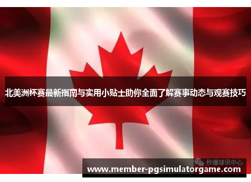 北美洲杯赛最新指南与实用小贴士助你全面了解赛事动态与观赛技巧